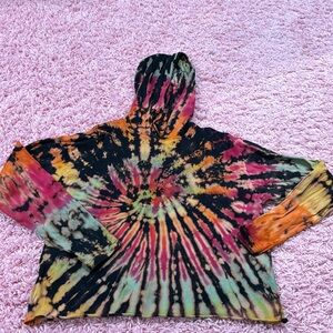 Super cute long sleeve hoodie T-shirt material